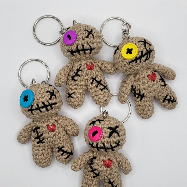 Crochet Voodoo Doll Keychain