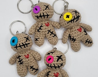 Crochet Voodoo Doll Keychain