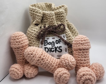 Crochet Bag of Dicks