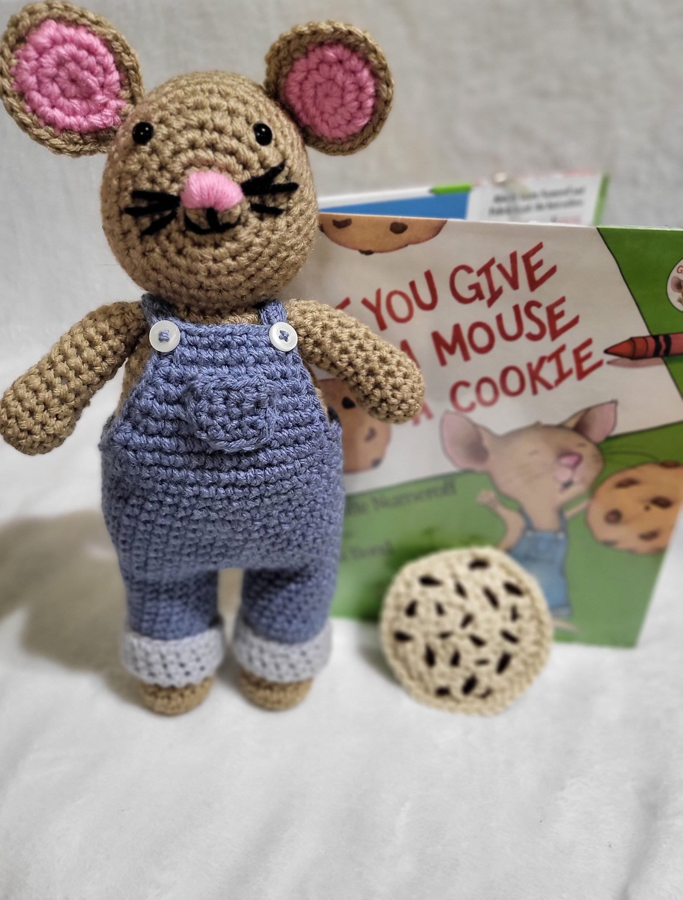 If You Give a Mouse a Cookie Stuffed Animal - Etsy