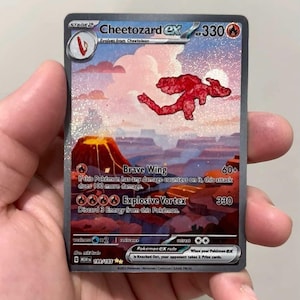 Cheetozard Custom Card - Holographic Replica - Premium Fan-Made