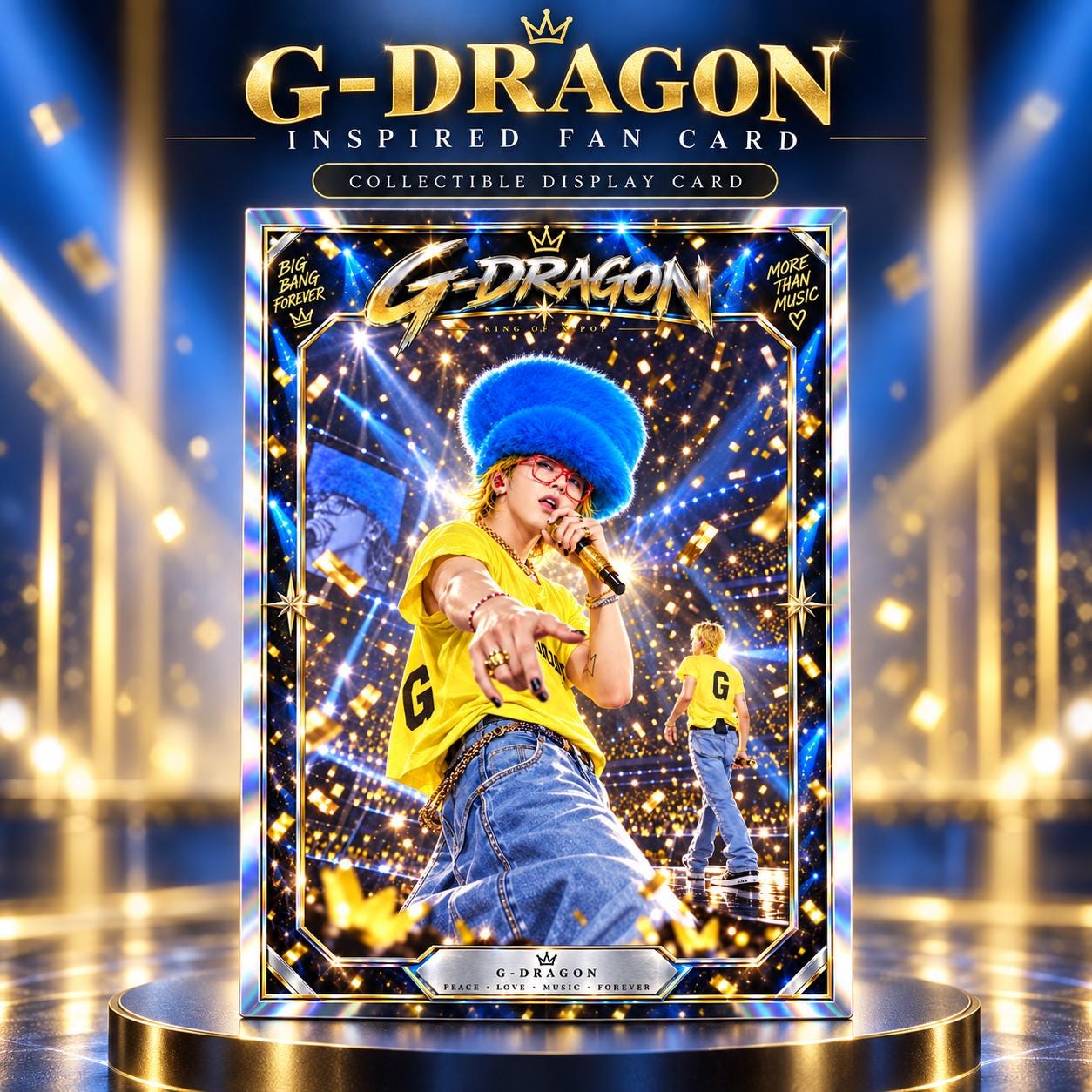 Gdragon Birthday Card - Etsy