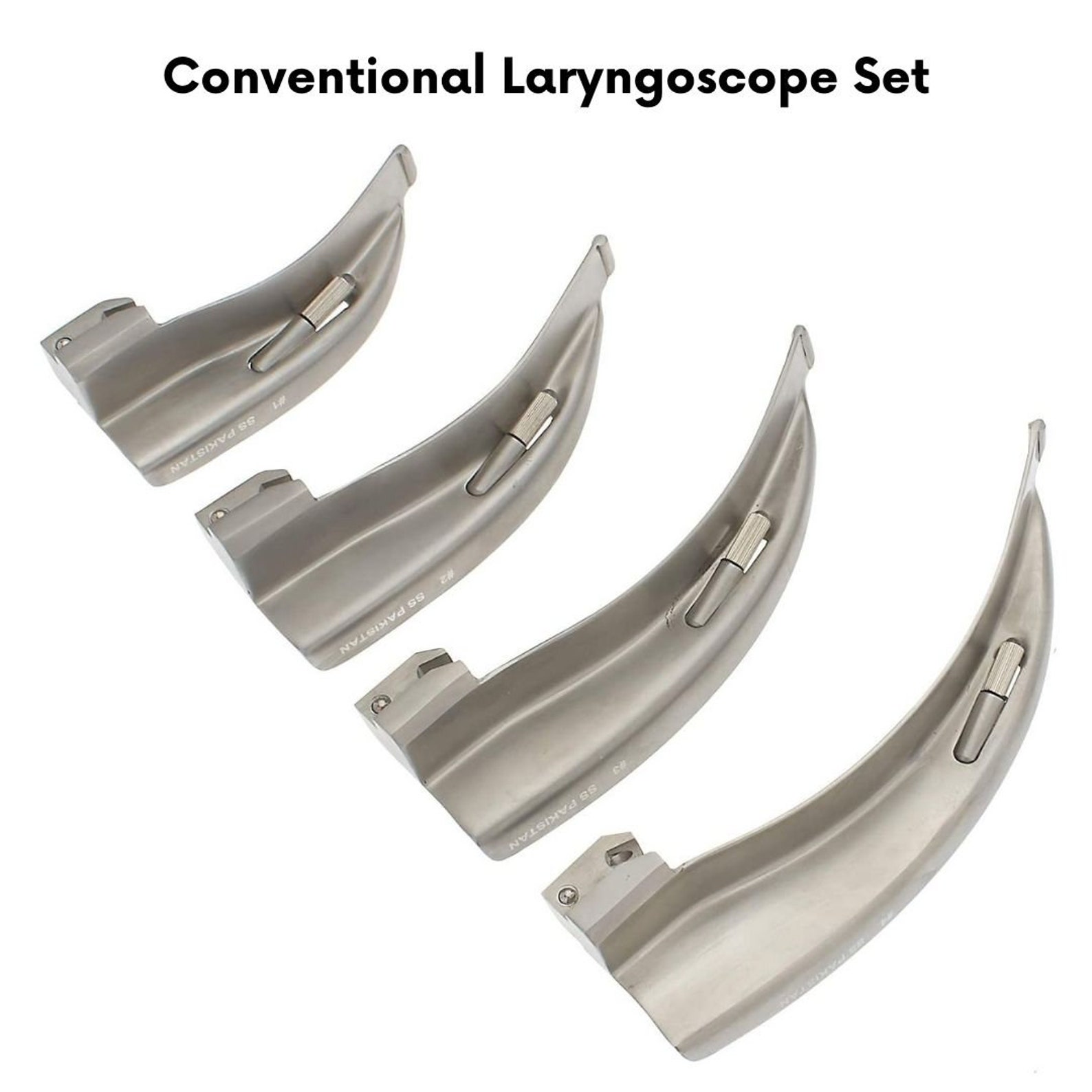 Lama Laringoscopio Miller #0 Grado Tedesco - Per Anestesia E Intubazione - Surginstruments