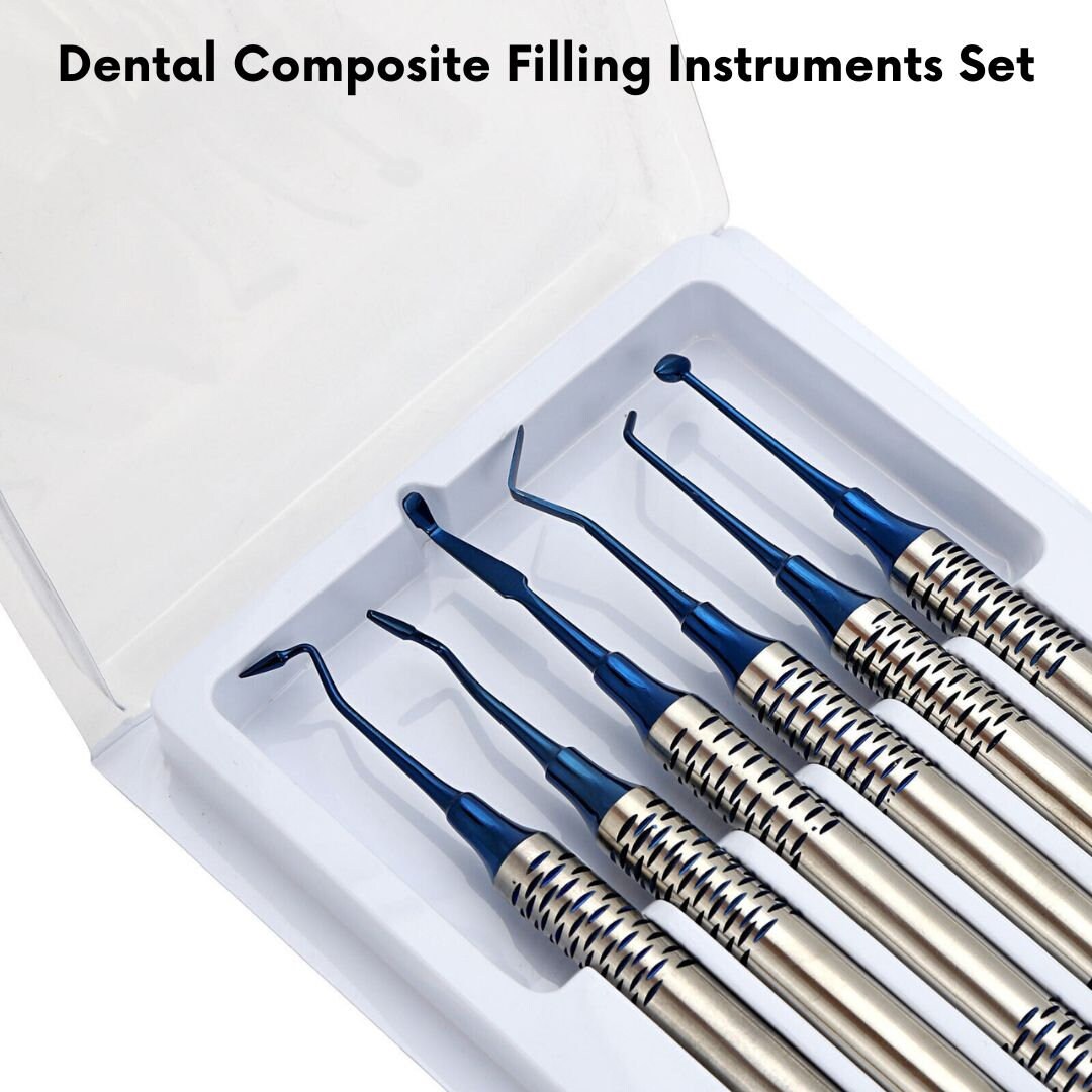 10x Dental Composite Filling Set 6pcs/set Dental Composite Resin ...