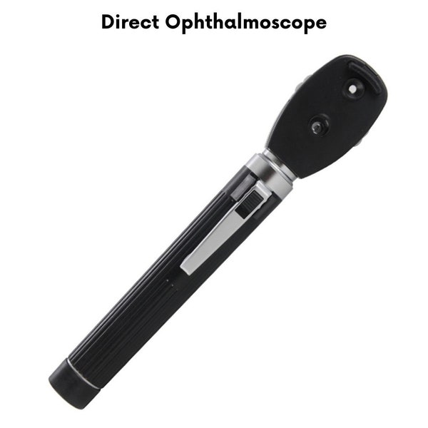 New LED Illumination Direct Ophthalmoscope 5 Different Apertures Medical Ophthalmoscope Diagnostic Kit ENT Eye Examination Tools