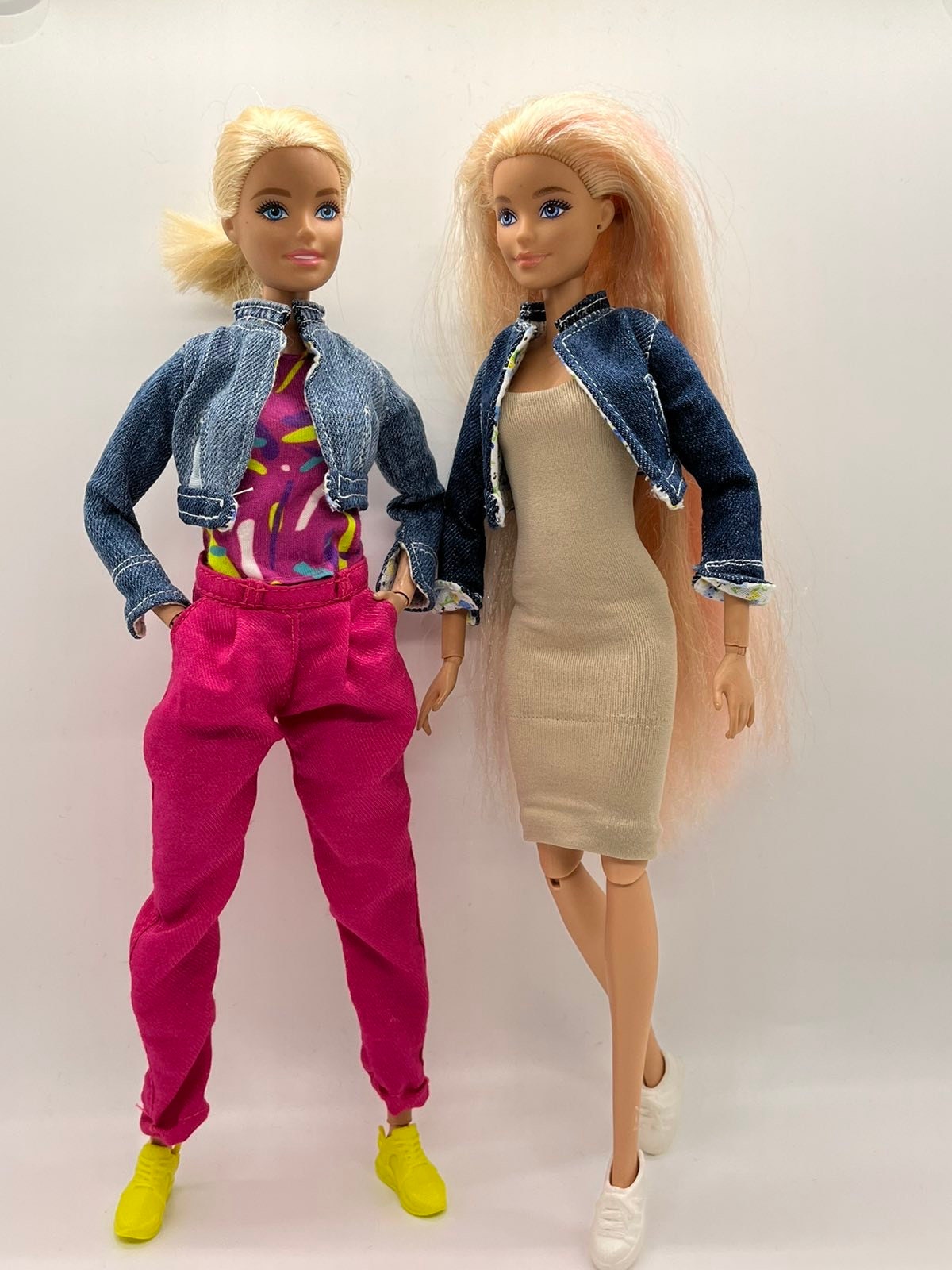 Barbie doll denim jacket new arrivals