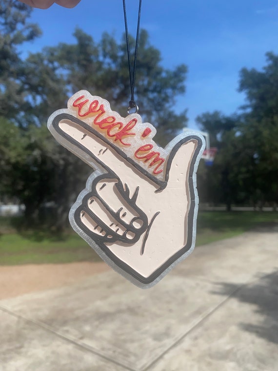 Car Freshie “Wreck ‘Em”  - Create your own