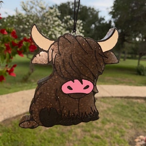 Car Freshie Highland Cow - Create your own