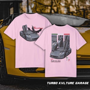 Lamborghini Murciélago Shirt - Supercar Lover Gift, Lamborghini Shirt, Gift For Men, Car Lover T-shirt, Car Enthusiast Shirt, Oversized Tee
