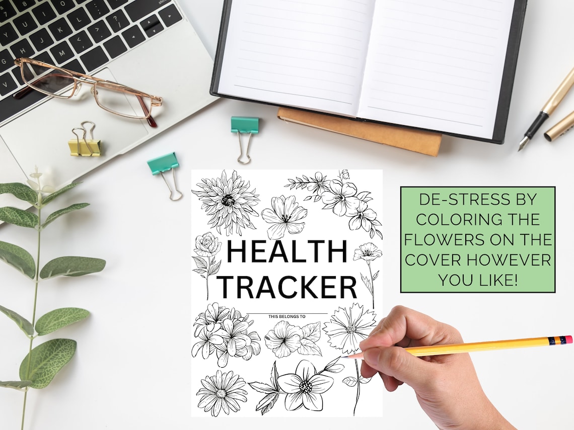 Comprehensive Printable Women's Health Journal Track Etsy