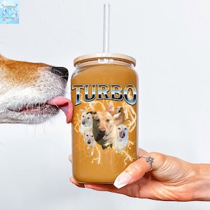 Custom Dog Photo Tumbler for Dog Mom, Engrave Your Photo on Tumbler, Custom Pet tumbler Gift, Baby Face Tumbler, Personalized Face Tumbler