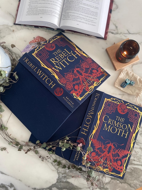 The Crimson Moth Duology Special Edition Rebind - Etsy UK