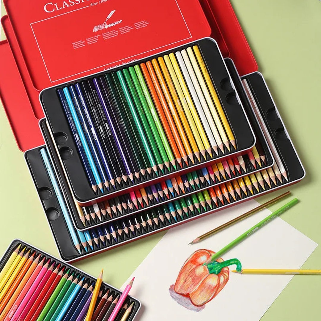 72 Nucle Oil Based Professional Color Pencil Set . | Meses Sin Interés