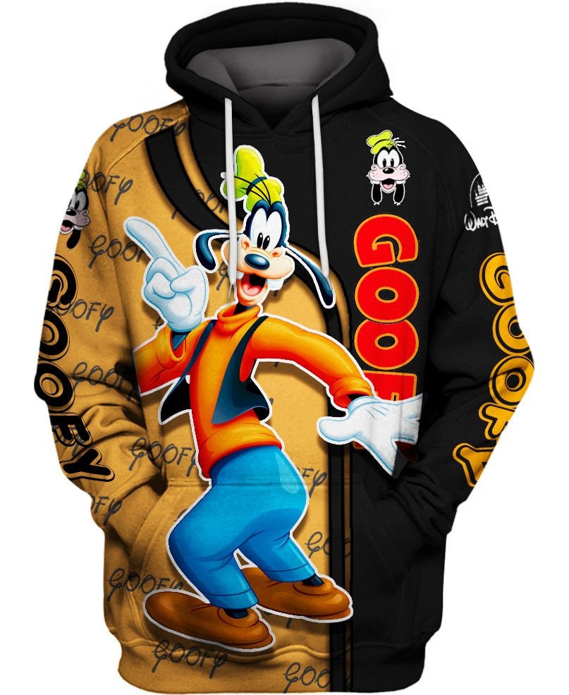 Discover Benutzerdefinierte Name Goofy Weihnachten Lieben Lustig 3D Hoodies