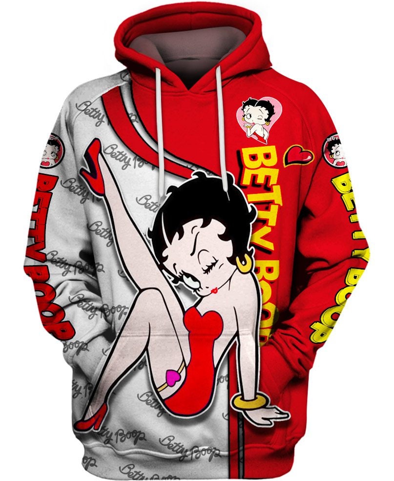 Discover Betty Boop Women Hoodie/Leggings,Cartoon,Betty Boop Shirt,Betty Boop Sweatshirt,Betty Boop Women Legging,Christmas Gift,Betty Boop Fans Gift