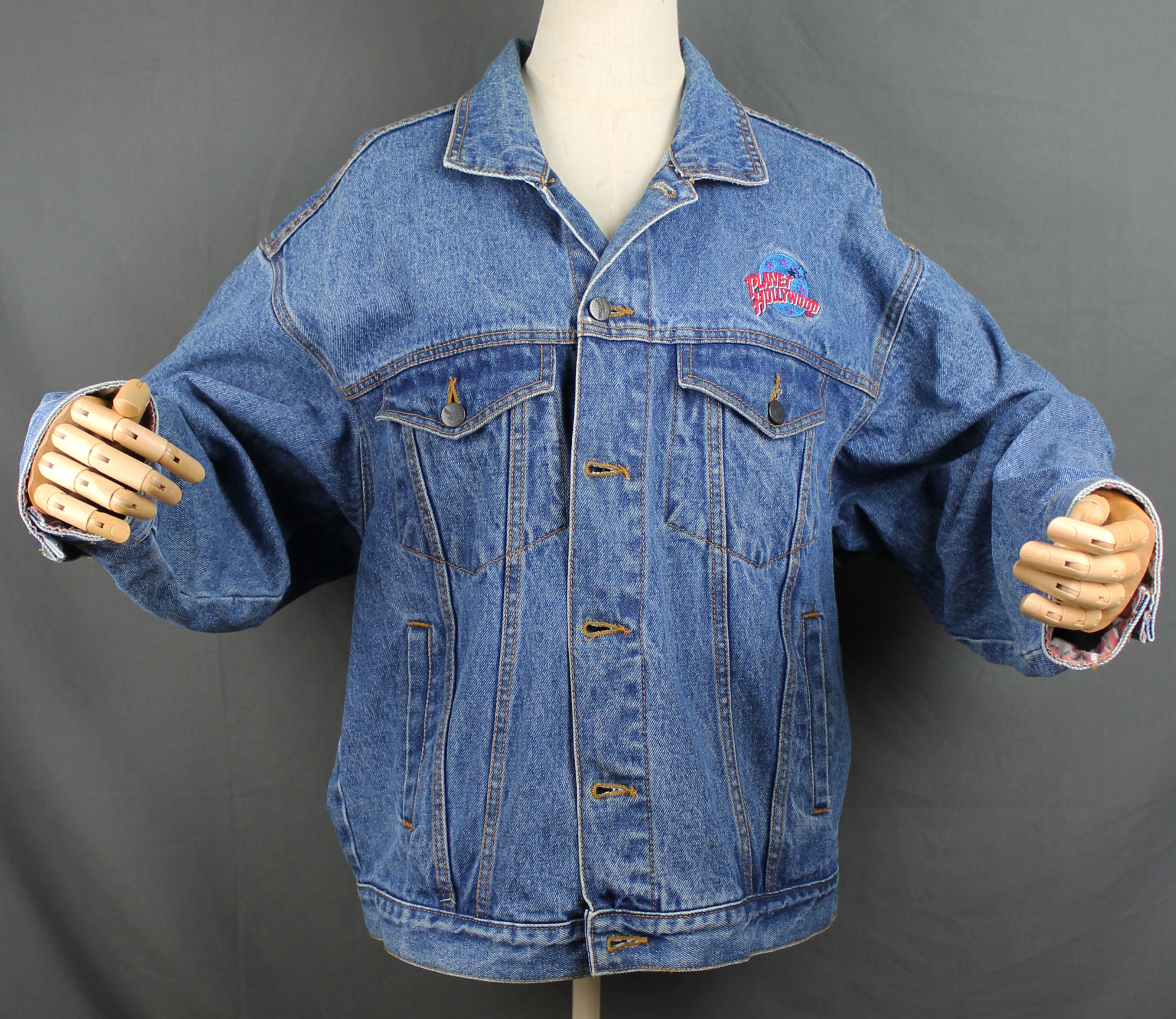 Planet Hollywood Denim Jacket - Etsy