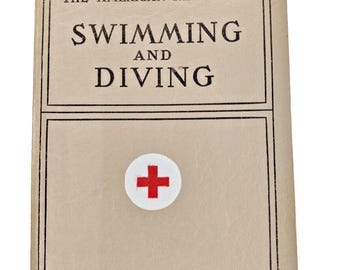 Das Amerikanische Rote Kreuz Schwimmen und Tauchen 1938 Taschenbuch Fotografien