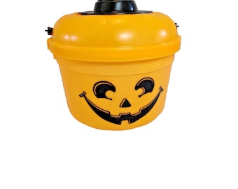 McDonalds 1991 McGoblin Bucket W/ Lid Vintage McDonalds Toy-Halloween Bucket USA