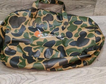 American Clearwater Vintage Camo Storm shield Bag/ Toiletries Hunting Camping
