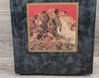 Leo Tolstoys War And Peace KULTUR VHS Four Tape Set