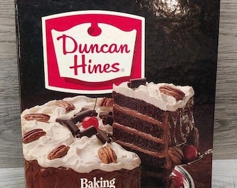 Vintage 1982 Duncan Hines Baking With American Dash 3 Ring Binder Cookbook