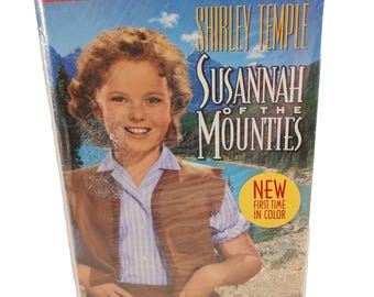 Susannah of the Mounties VHS 1994 Clamshell Shirley Temple Classic Neu Versiegelt
