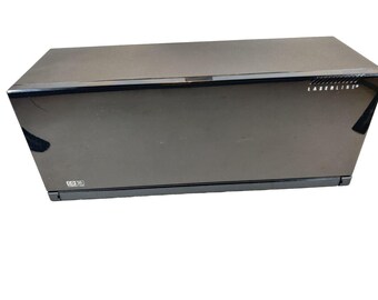 Vintage Laserline 36 CD Storage Case Holder Wall Mountable with Drop Down Door