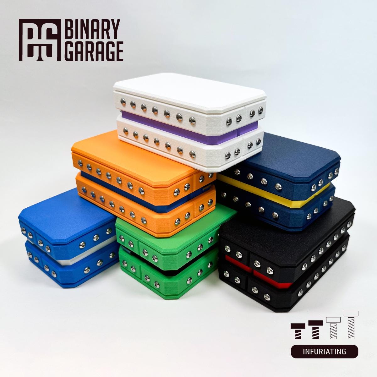 Luxury Annoying Gift Box: Puzzle Gift Card Holder with Glitter