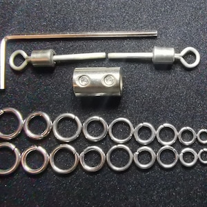 Permenant Dual Locking Clasp for Day Collars, Chokers and Necklaces (M)