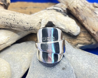 Sterling Silver Spoon Ring