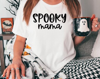 Spooky mama png, spooky mama svg, spooky vibes png, stay spooky svg, retro halloween png, spooky season png, mom Halloween SVG, witchy mama