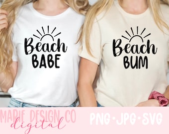 Beach bum svg, beach babe png, beach tshirt designs, summer vibes png, beach bum shirt, summer break png, hello summer png, retro summer svg