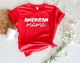 Mama americana svg, camisa 4 de julho svg, 4 de julho svg mulheres, camisa americana svg, EUA svg para camisa, dia da independência svg, mamãe americana