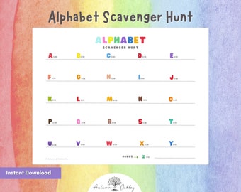 Monster Scavenger Hunt Printable Game Printable Download - Etsy