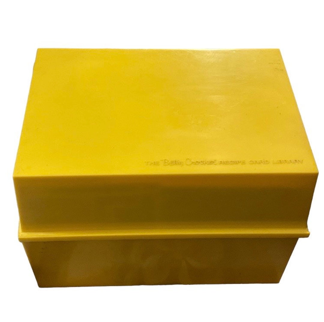 Vintage Betty Crocker Recipe Card Index Library Etsy