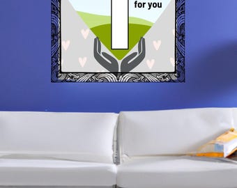 cartel digital de cruz cristiana