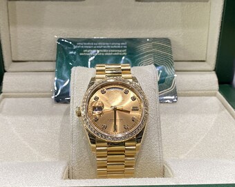 Day Date Gold Diamond Dial 41mm