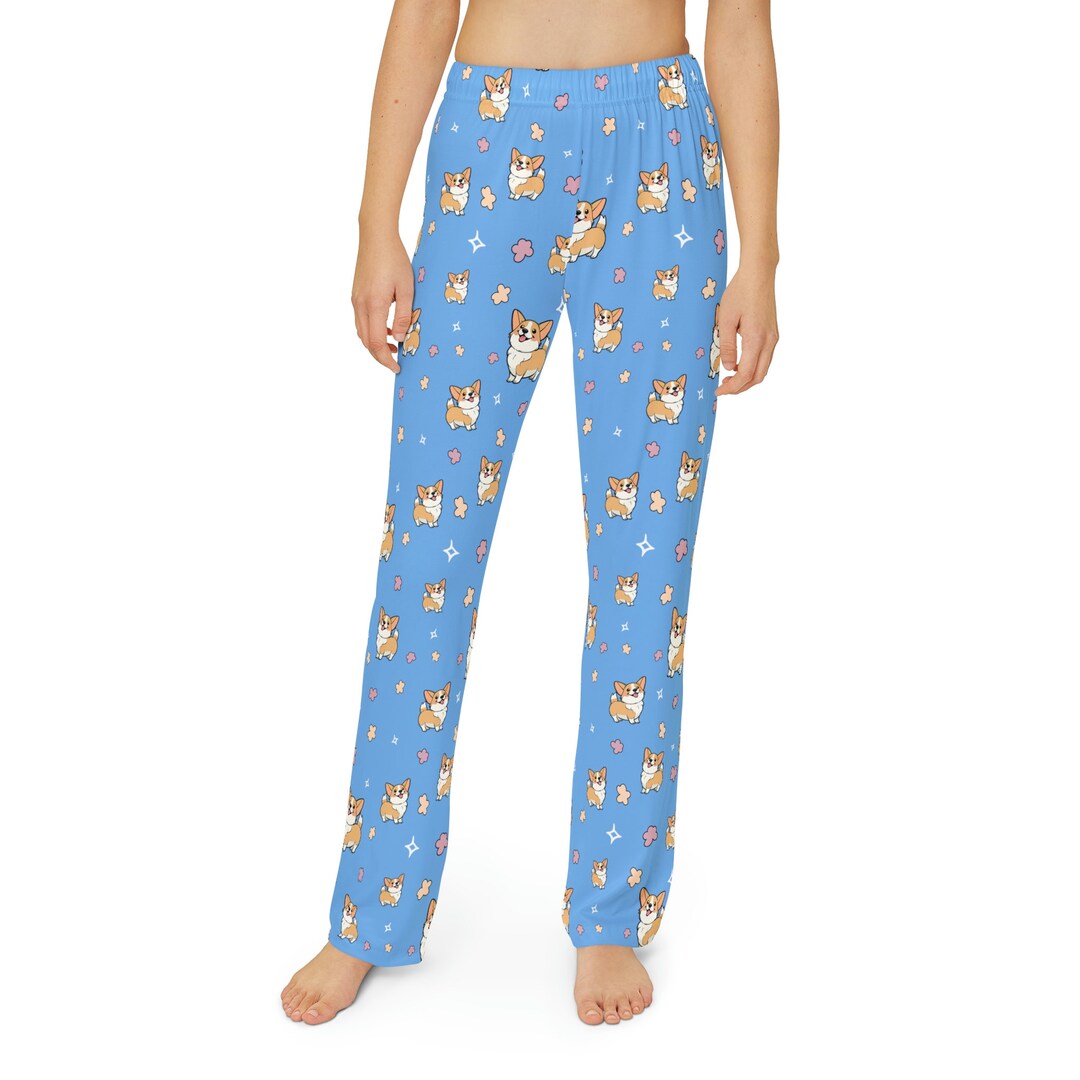 Kids Pajama Pants blue Ideal Gender Neutral Gift for Etsy