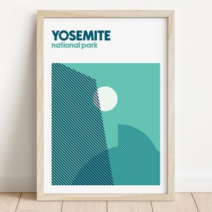 yosemite printable artwork national park wall art travel digital download poster yosemite national park print yosemite np home decor hiking