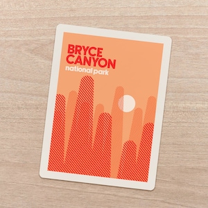 bryce canyon sticker national park decal bryce canyon national park sticker hiking art national park bumper sticker bryce canyon gift travel