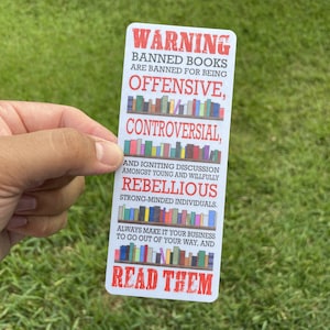 Bookmark - Read Banned Books