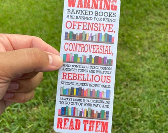 Bookmark - Read Banned Books