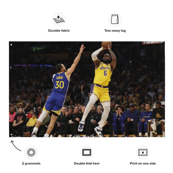 Lebron James Flag College Dorm Tapestry Wall Hanging Funny Tapestry for College Dorm Wall Man Cave Decoration With Grommets Etsy Australia