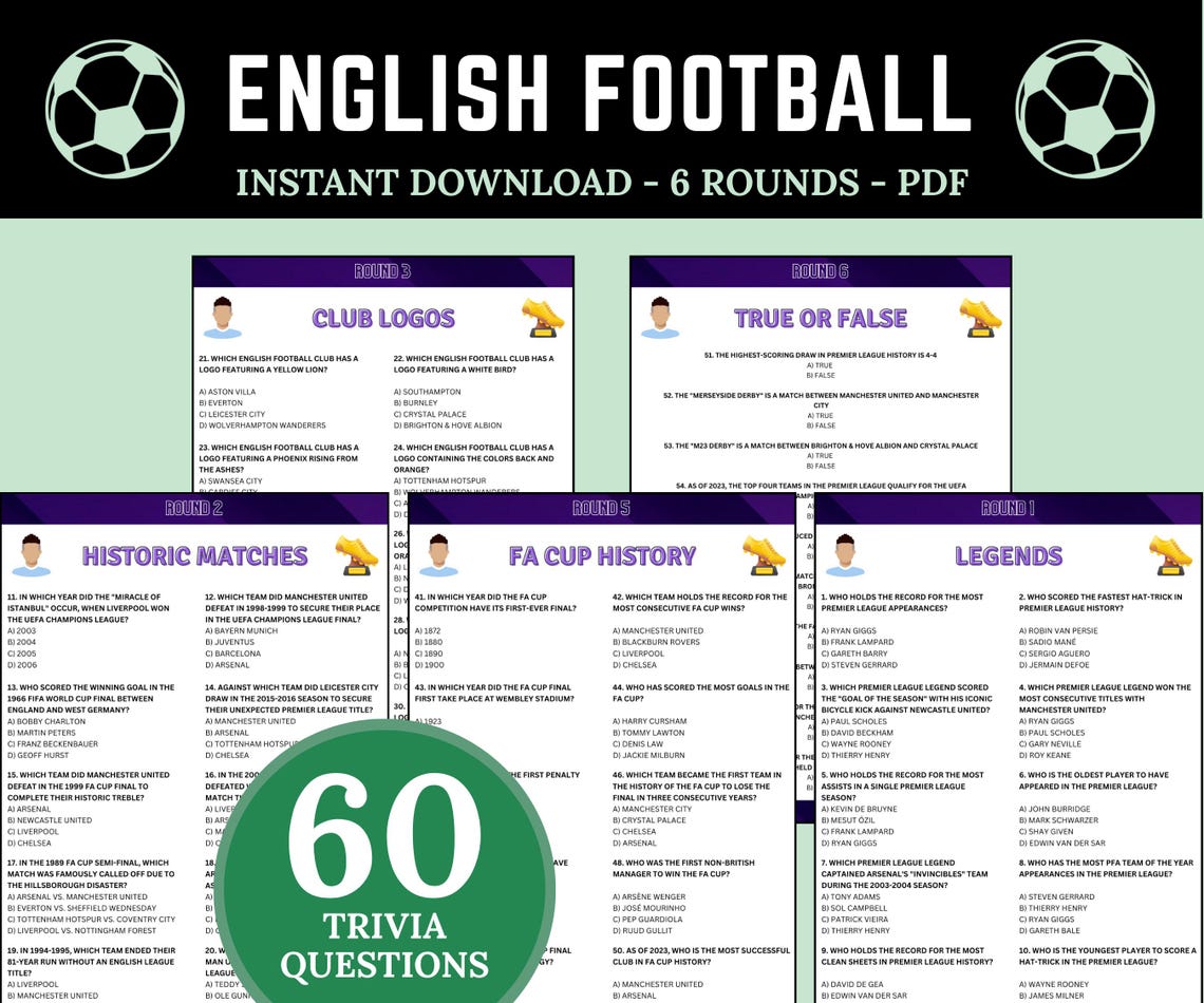 English Football Trivia Printable Football Quiz Game Football Fans english-football-trivia-printable-football-quiz-game-football-fans