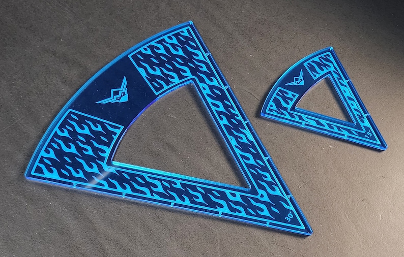 Fire Cone Spell Templates for DND and Pathfinder AOE Etsy Australia