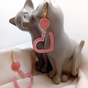 resin earrings