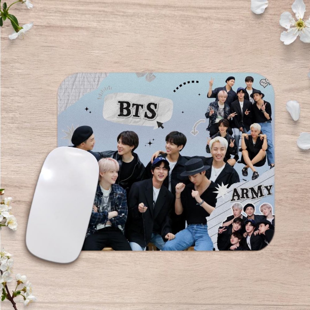 Jungkook BTS Mouse Pad: Golden Concept, Kpop Bangtan Boys - Etsy