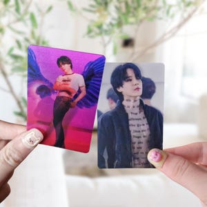FOTOKARTE Lenticular JIMIN GESICHT