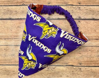 Bandana/sciarpa reversibile per cani Minnesota Vikings