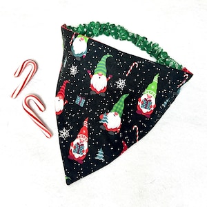 Christmas Collection-Reversible Scrunchie Dog Bandana